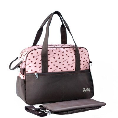 Discount! Diaper Bag backpack polka dot diaper bag back waterproof nappy changing set washable Maternity bag