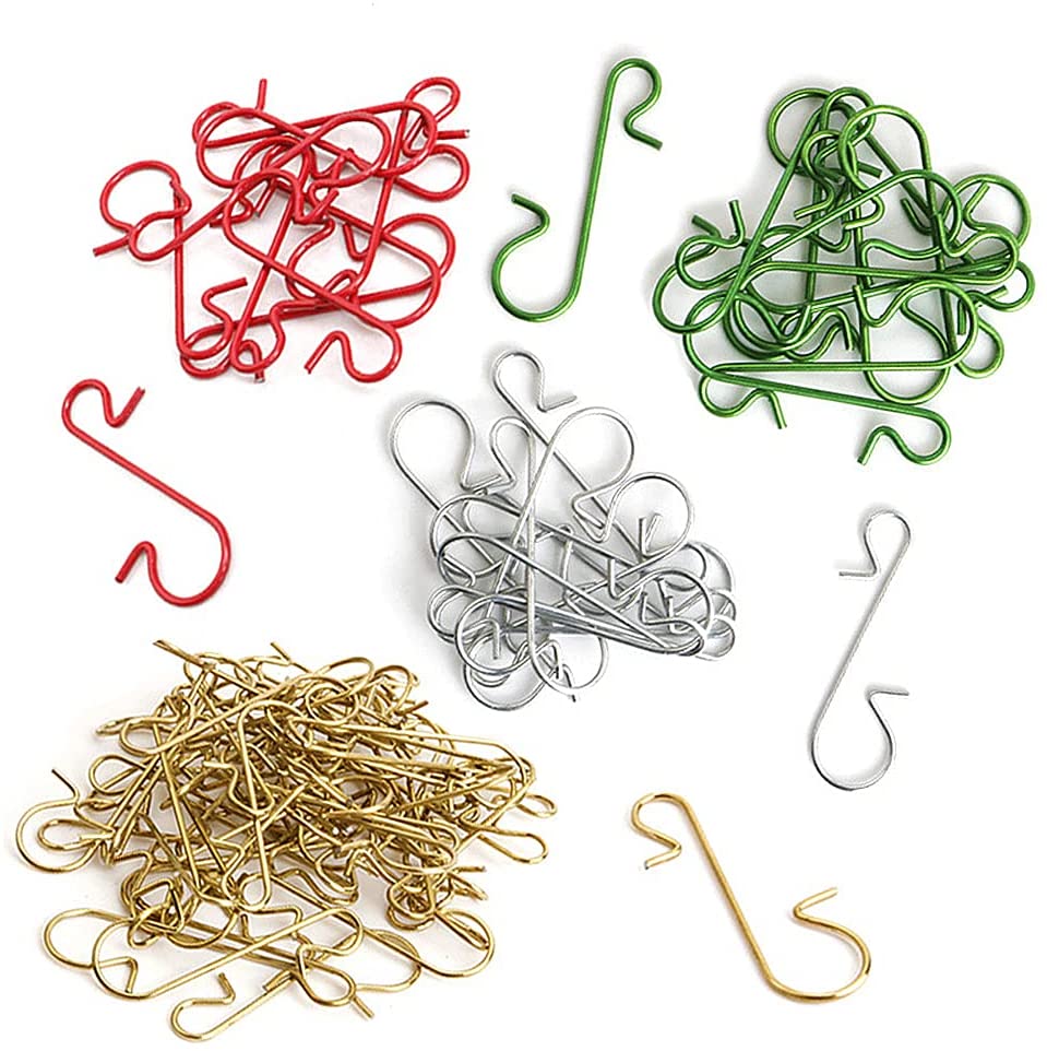YIEUR 200 Stück S Form Mini Haken Edelstal Drehbare,25mm S Haken
