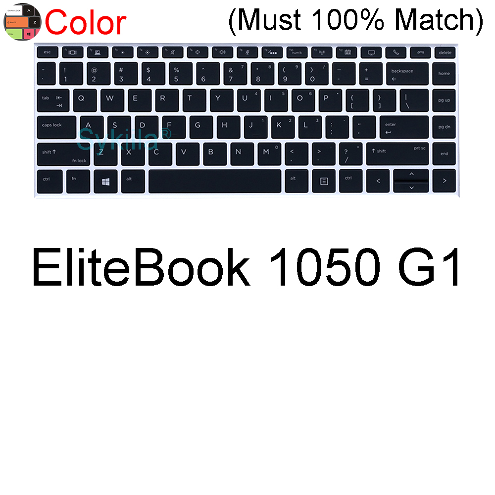 Keyboard Cover for HP EliteBook 855 G7 G8 850 G5 G6 G7 G8 1050 G1 Zhan X Notebook PC Protector Skin Case Silicone 15 15.6: Color 1050 G1