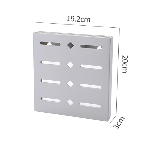 Knife Holder Kitchen Stand Wall-Mounted Knives Holder Organizer Multifunctional Knife Block Storage Cooking Kitchen Accessories: Gray