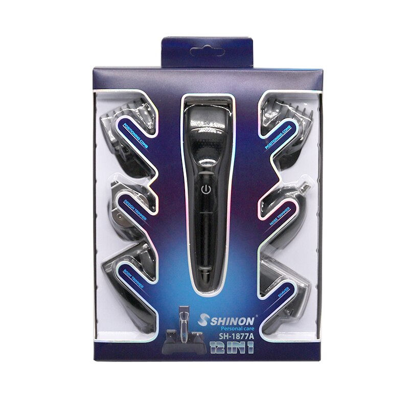 12in1 trimmer suit hair trimmer electric hair clipper men beard trimer shaving machine eyebrow trim body groomer