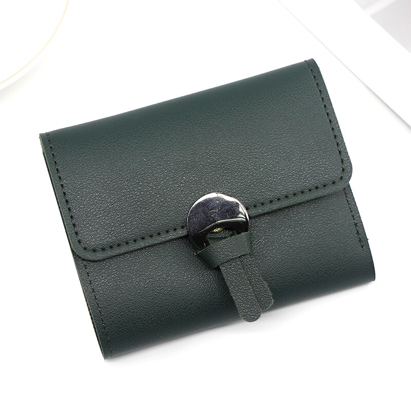 Kurze Brieftasche Frauen Brieftaschen Nette Liebe Quaste Haspe Geldbörse Karte Halfter Weibliche Kupplung Geld Tasche PU Leder Dame geldbörsen: grün