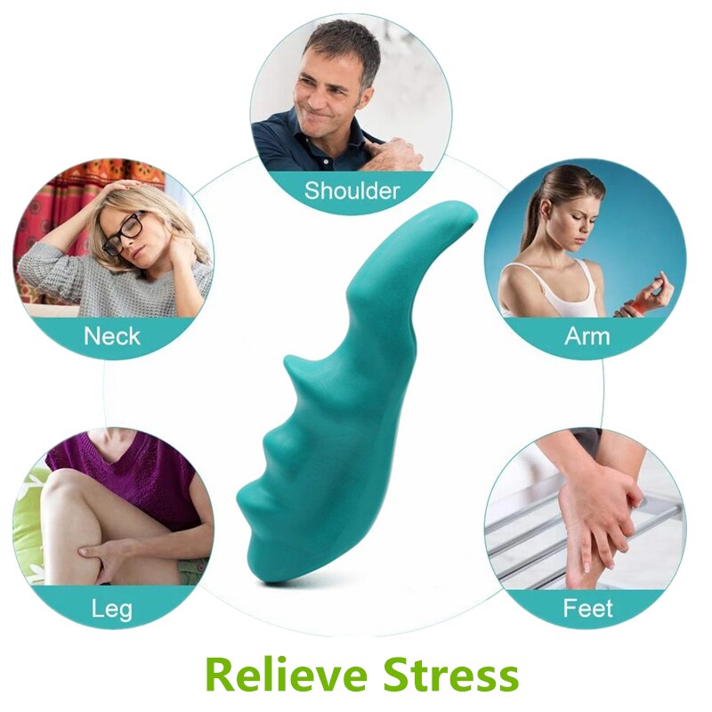Mo tulip deep tissue massage saver massager grøn thumb protector cool værktøj bærbar multifunktionel massage