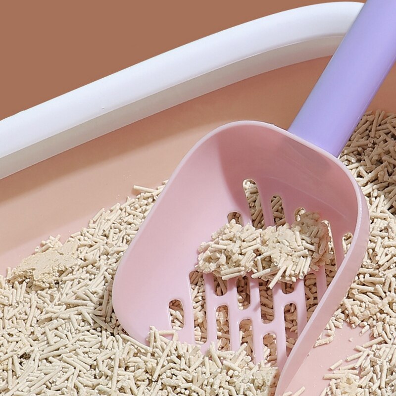 Plastic Pet Litter Scoop Easy to Clean Smooth Hollow Kitten Scooper Dog Cat Shovel Waste Dog Puppy Litter Legendog