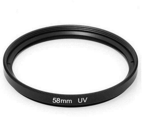 3in 1 set 55mm filtre UV caméra + pare-soleil + capuchons d'objectif pour Nikon D3400 D5600 avec AF-P DX NIKKOR 18-55mm f/3.5-5.6G objectifs VR