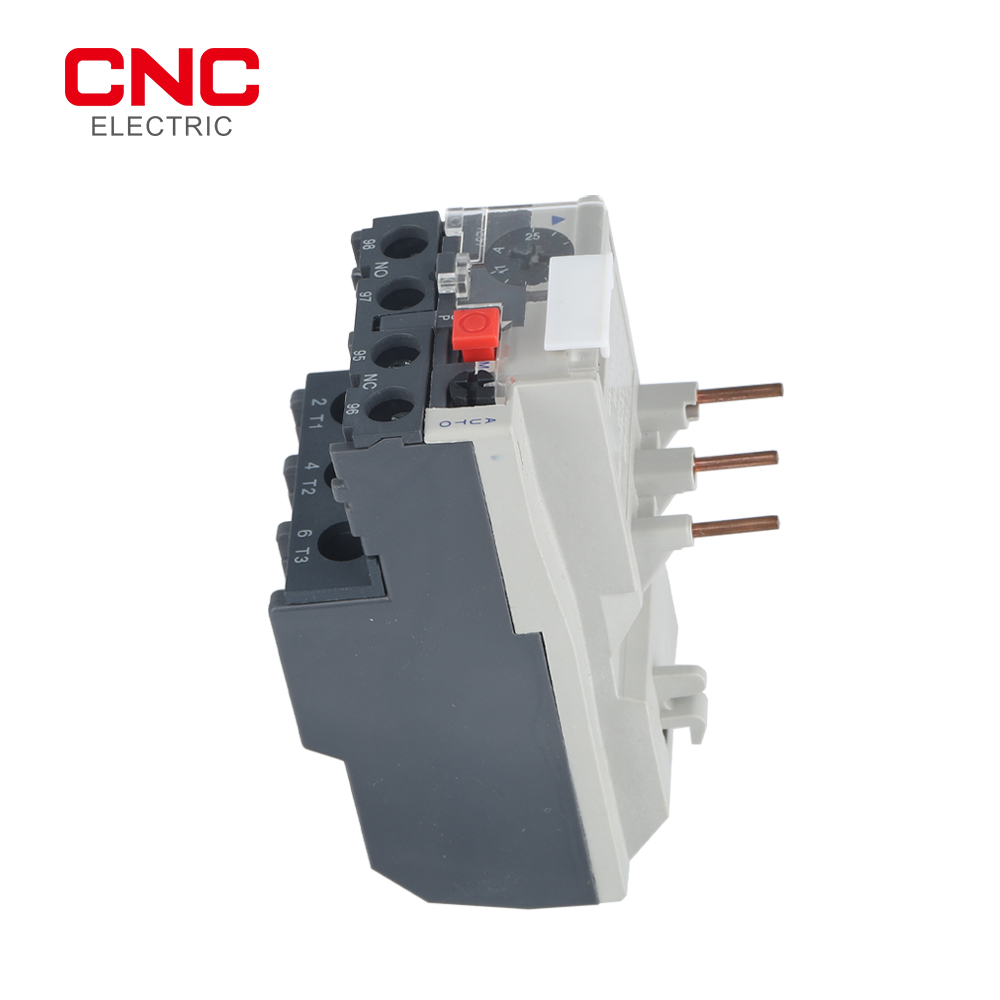 Cnc  jr28s-25 varme termisk overbelastningsrelé 50/60hz 1.6a 2.5a 4a 6a 8a 10a 13a 18a 25a justerbar elektrisk beskyttelse