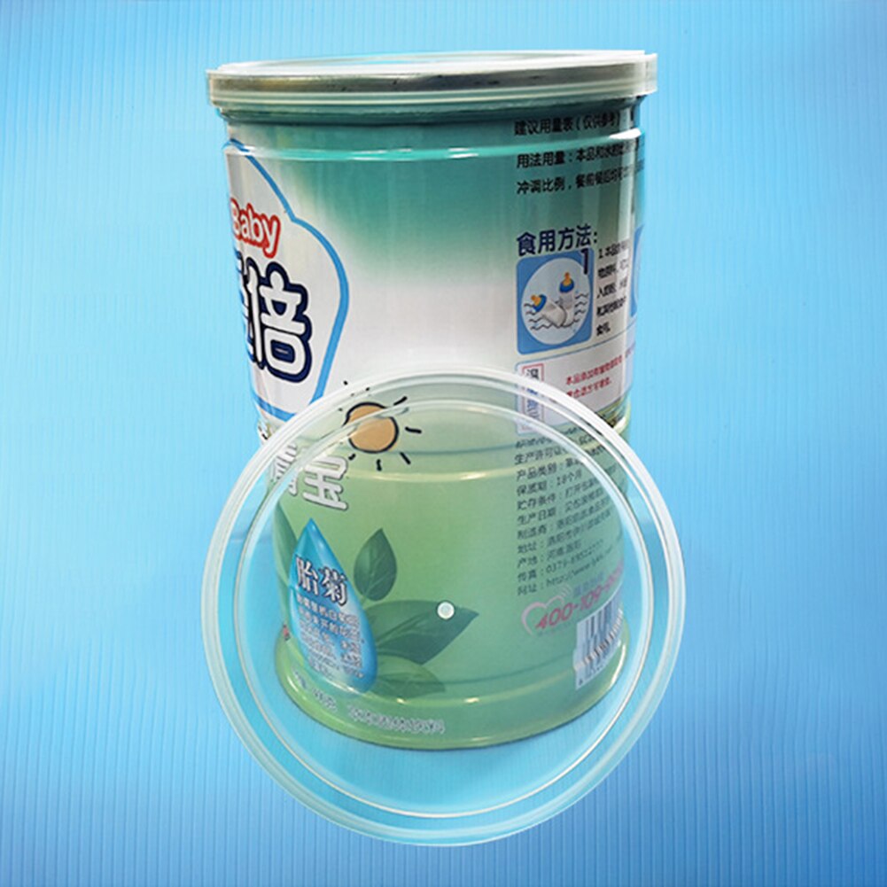 5pcs Reusable Food Storage Tin Cover Cans Lids Round Dog Cat Canned Lid Fresh Keep Dustproof Lids Pets Kitchen Supplies