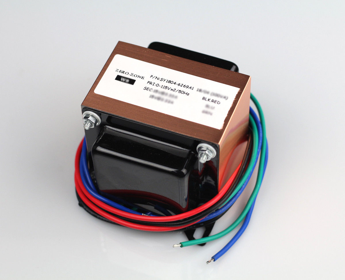 ZEROZONE 50VA koper EI transformator 270V-0-270V 6.3 V + 6.3 V + 15 V voor tube voorversterker DIY L5-1