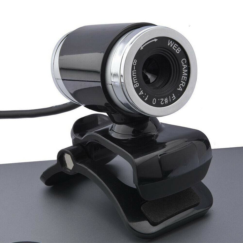 HD Webcam Desktop Laptop Web Camera Built-in Microphone Rotatable 360 Degrees for LCD Screen Notebook FAS6