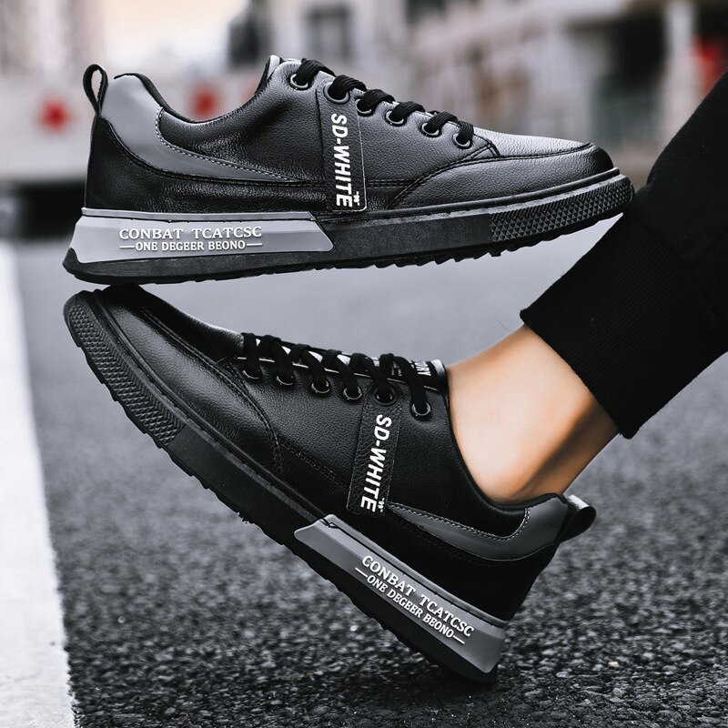 Jplvxz 20 sportskor herrsportskor små vita skor stort märke samma stil fritidsskor herr matchande studentskor