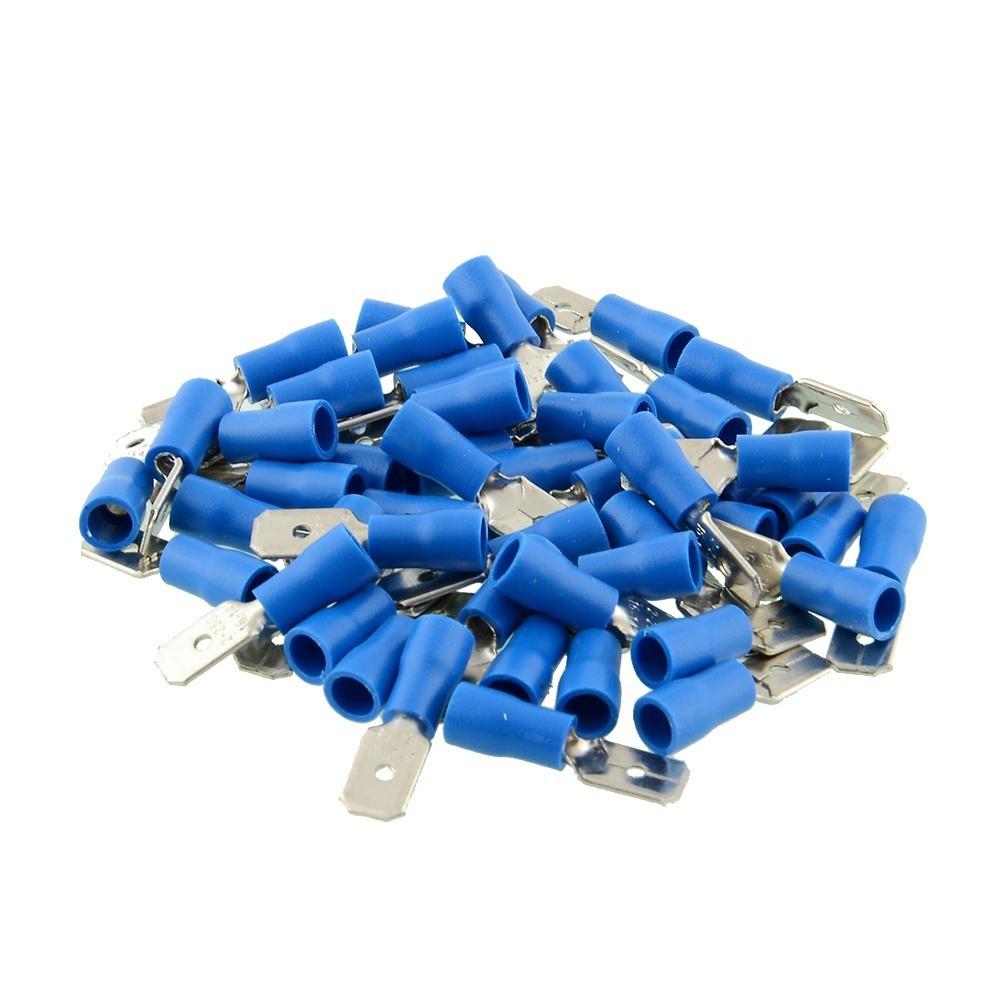 50 paires isolées bêche électrique à sertir câble connecteur Kit de bornes pièces de rechange automatiques