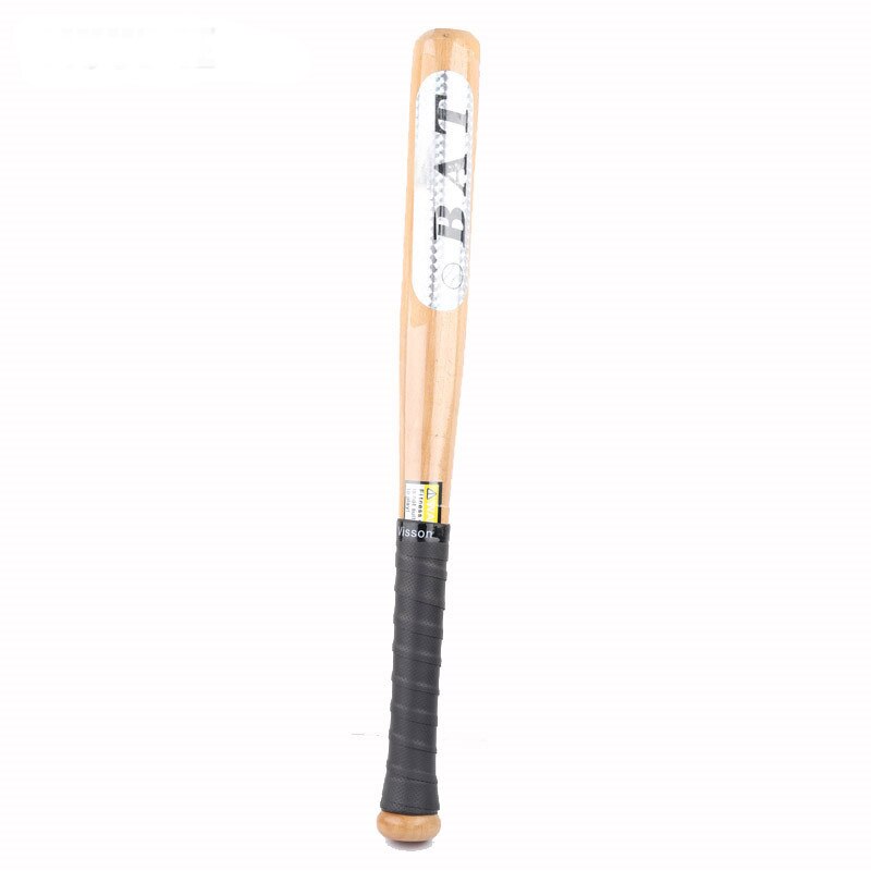 Wood Baseball Bat Hardwood Baseball Stick Outdoor Sports Fitness Equipment 53cm 63cm 73cm 83cm Baseball Accessories: Default Title