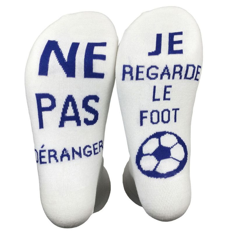 Unisexe drôle équipage chaussettes ne pas déranger je regarde Rugby Football Golf bonneterie