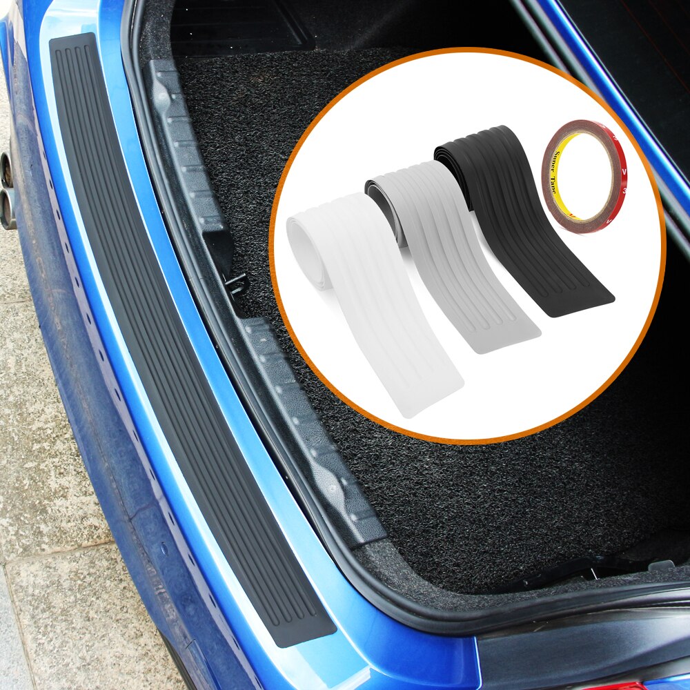 Auto Achterbumper Plaat Instaplijsten Scuff Beschermende Dorpel Cover Voor Peugeot 508 301 307 308 3008 408 407