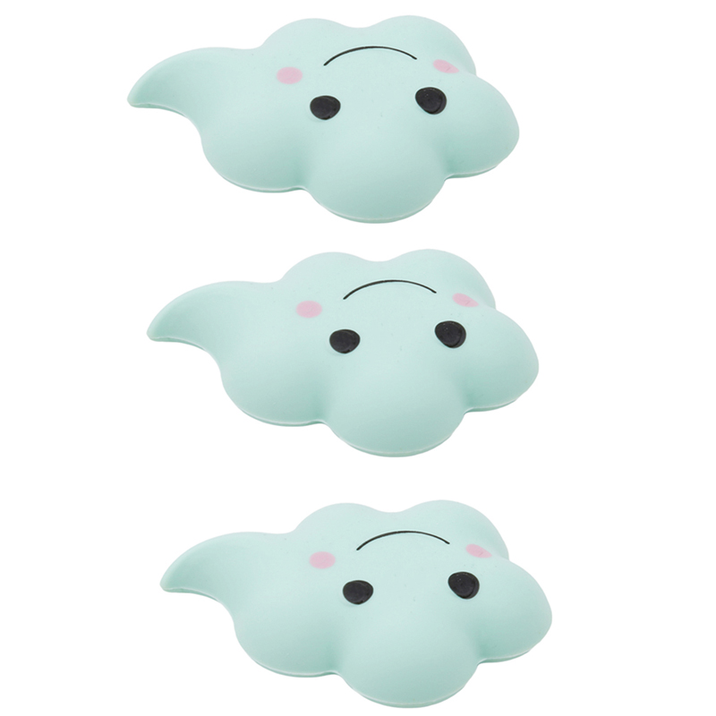 3Pcs Door Doorknob Back Wall Protector Child safety protection