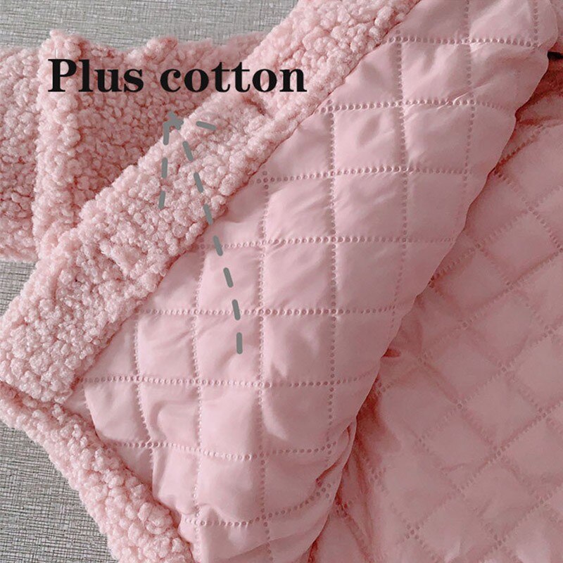 Meisjes Jas Herfst Winter Dikke Warme Meisjes Jas Kinderen Jas Winter Katoen Meisjes Bontjas Kids Baby Bovenkleding Peuters
