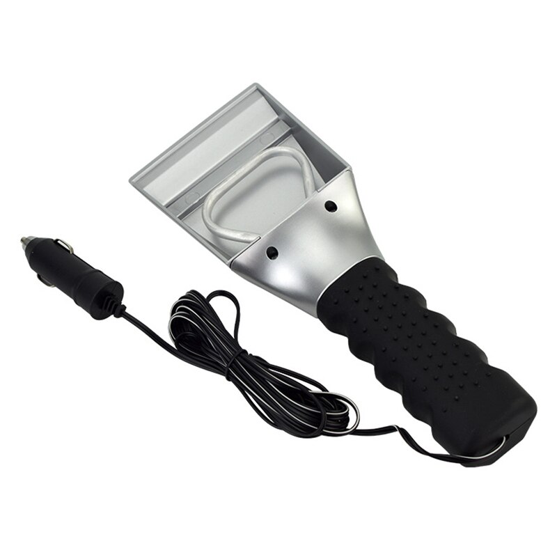 Car Ice Scraper Electric Heated Snow Removal Windshield Glass Defrost Clean Tools Auto Car Window Windshield Glass Clean Tool: 2