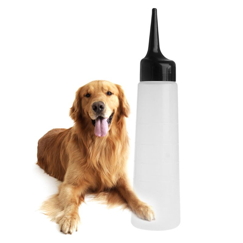 Scale 150ML Dilution Bottle With Scale Pet Dog Cat Shampoo Bathing Shower Gel Diluted Matching Bottles Pets Supplies 090C