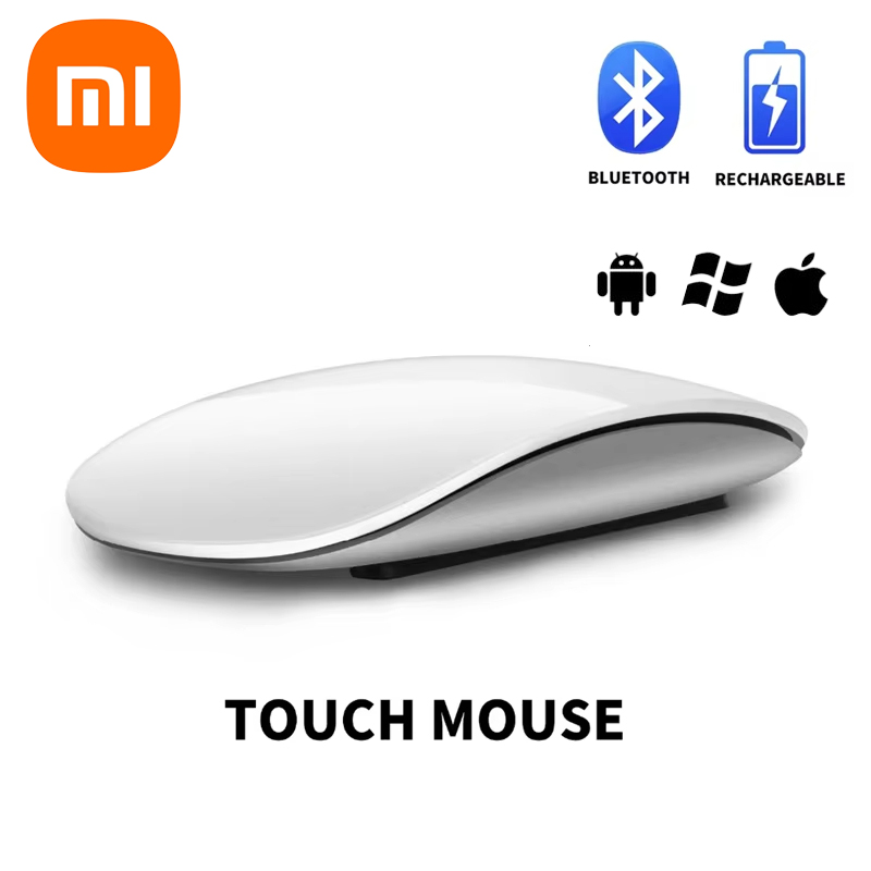 Xiaomi Multi-touch Oppervlak Ultradunne Muis Magic Mouse Bluetooth 5.0 Draadloze Oplaadbare Stille Muizen Voor Apple Ipad Mac Pc