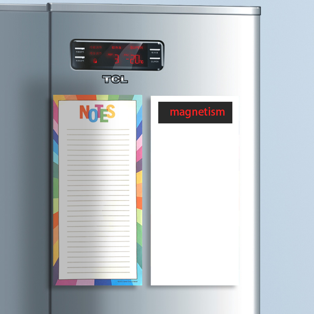 Magnetische Notizblöcke, Einkaufsliste, Magnetblock für Kühlschrank, magnetischer Einkaufslistenblock für Kühlschrank, Einkaufsliste, Kühlschrank, magnetische Liste