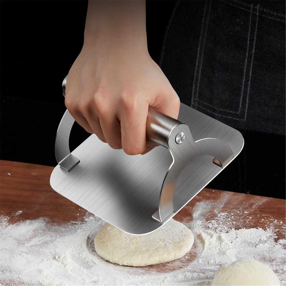 Non-Stick Square Stainless Steel Hamburger Press Maker Chef Cutlets Hamburger Meat Beef BBQ Grill Press Patty Maker