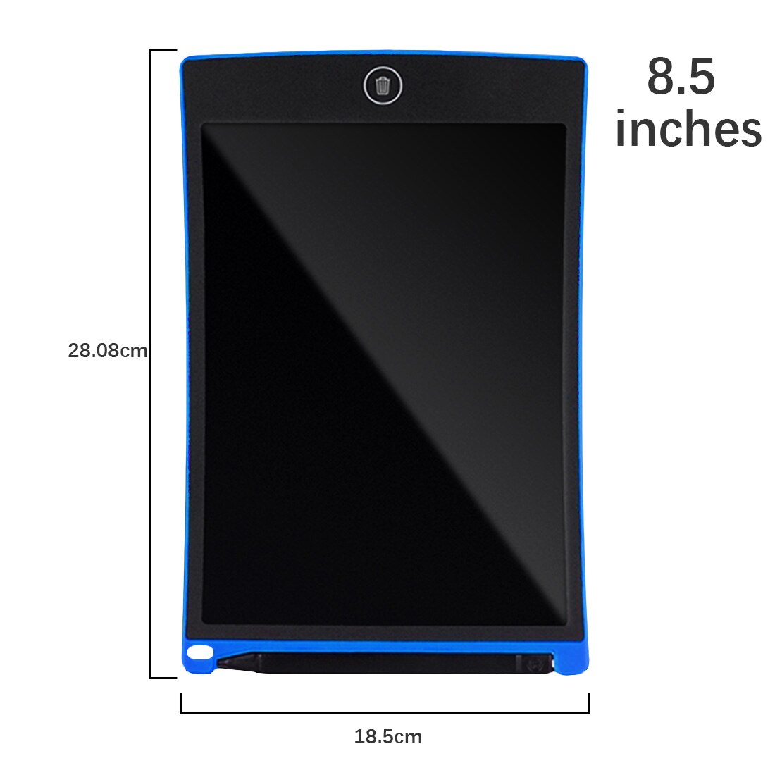 Digitale Tekening Tablet 8.5 "12" Lcd Schrijven Tablethandwriting Pads Elektronische Tablet Board Ultradunne Board Met Pen: 8.5 inches blue