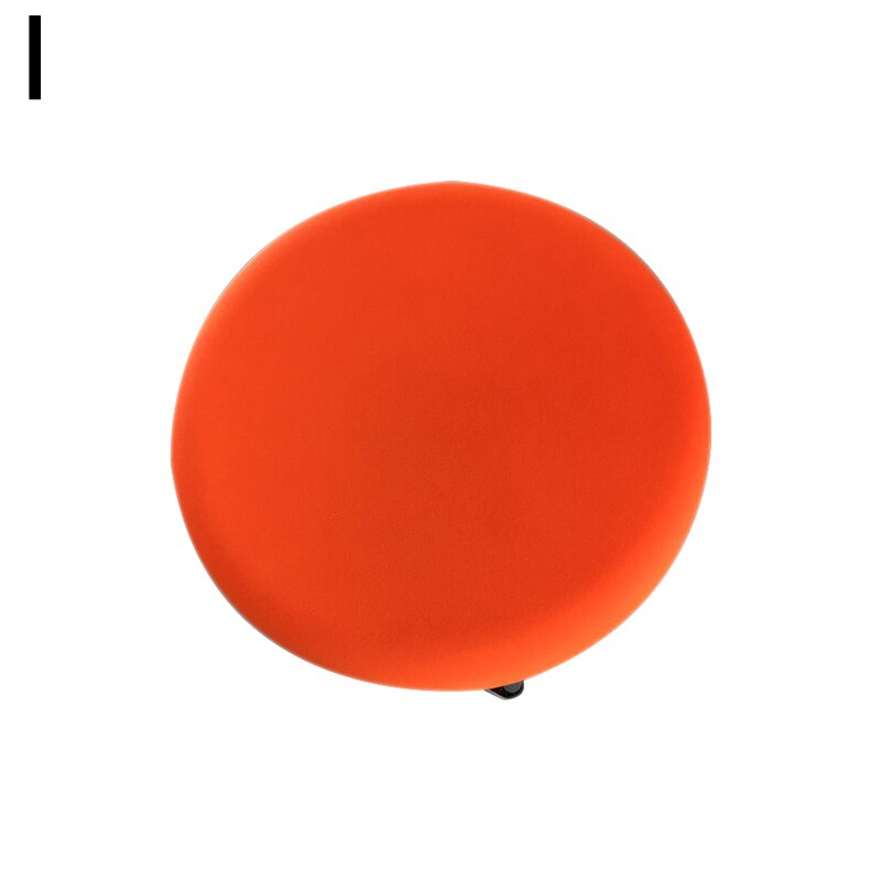 Ronde Stoel Cover Barkruk Cover Elastische Seat Cover Stoel Protector Effen Kleur Thuis Stoel Hoes Spandex Chaircover: I