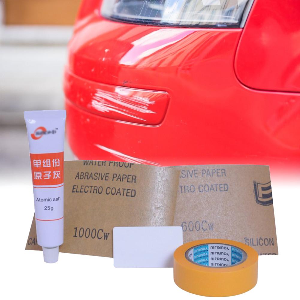 25g bilkarosseri spartel ridsefyld maling penassistent glat reparationsværktøj 1 stk universal bil autopleje 7 stk/sæt