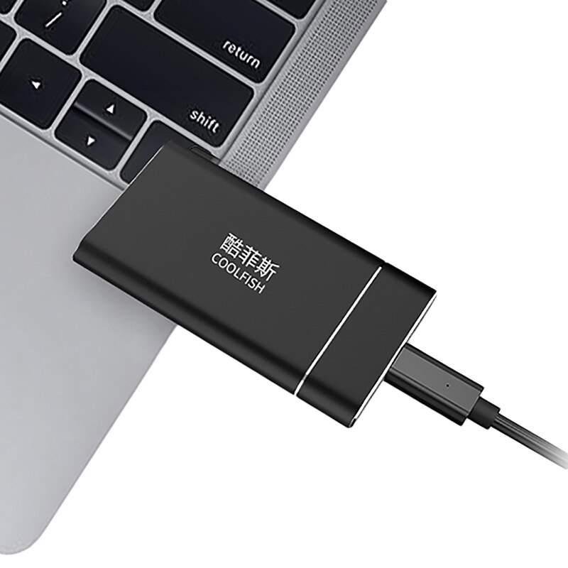 Disque dur externe COOLFISH NGFF 256 go SSD Type C 3.1 Mini disque dur SSD/disque dur Mobile pour Windows/Android/MAC Os