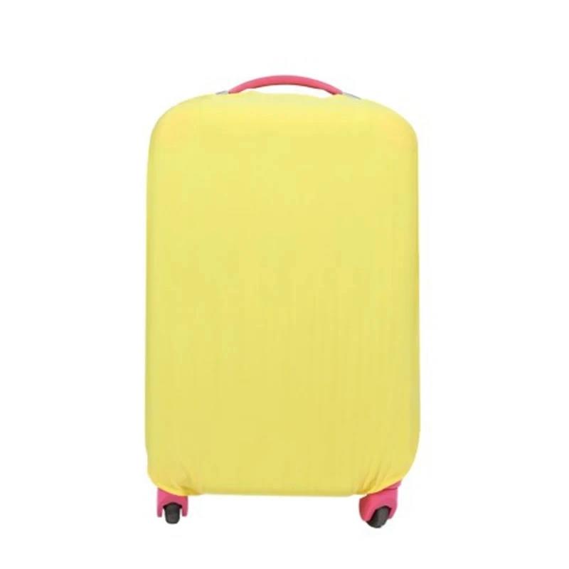 Nueva funda protectora de maleta de tela elástica, estuche antipolvo para equipaje, adecuado para organizador de viaje de 18-32 pulgadas: L / Negro