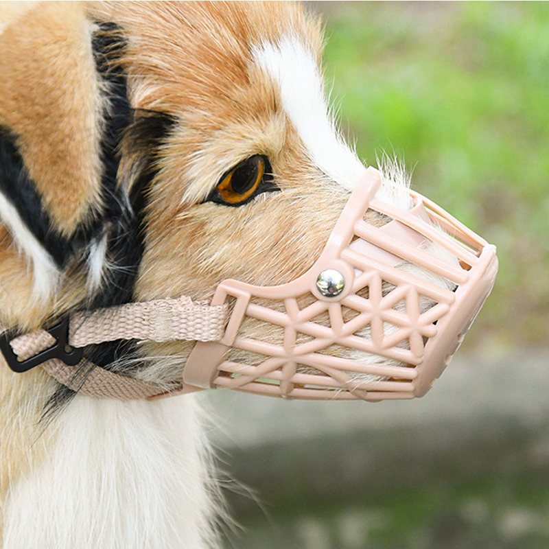 Haustier Hund Maulkorb Maske Korb Mund Maulkorb Stopp Bellen Anti Biss Rinde Einstellbar Atmungs Für Kleine Große Hunde Haustier Produkte
