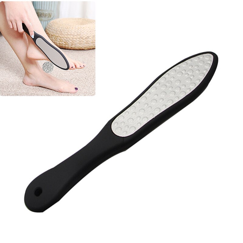 Rostfritt stål stor förhårdnad remover rasp fotfil hand nagel pedikyr verktyg