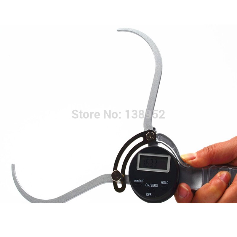 6" Fraction Digital External Outside Caliper OD for Woodworking 0-150mm Outside OD Digital Electronic Gauge Caliper