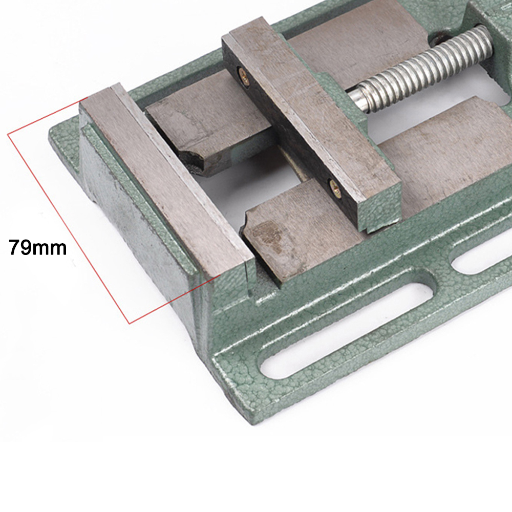 Woodworking Drilling Simple Machine Vise Pliers Table A Flat Nose Clamp Drill Table Vise 3 Inch