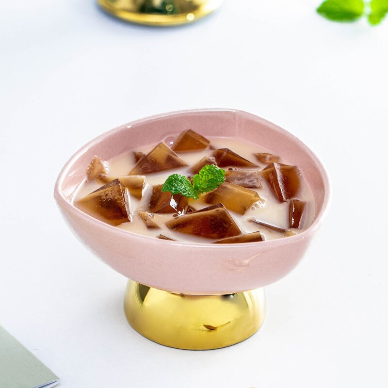 Keramische Ijs Cup Tall Kom Dessert Restaurant Ijs Cup Siroop Kom Huishoudelijke Yoghurt Kom Kerstcadeaus