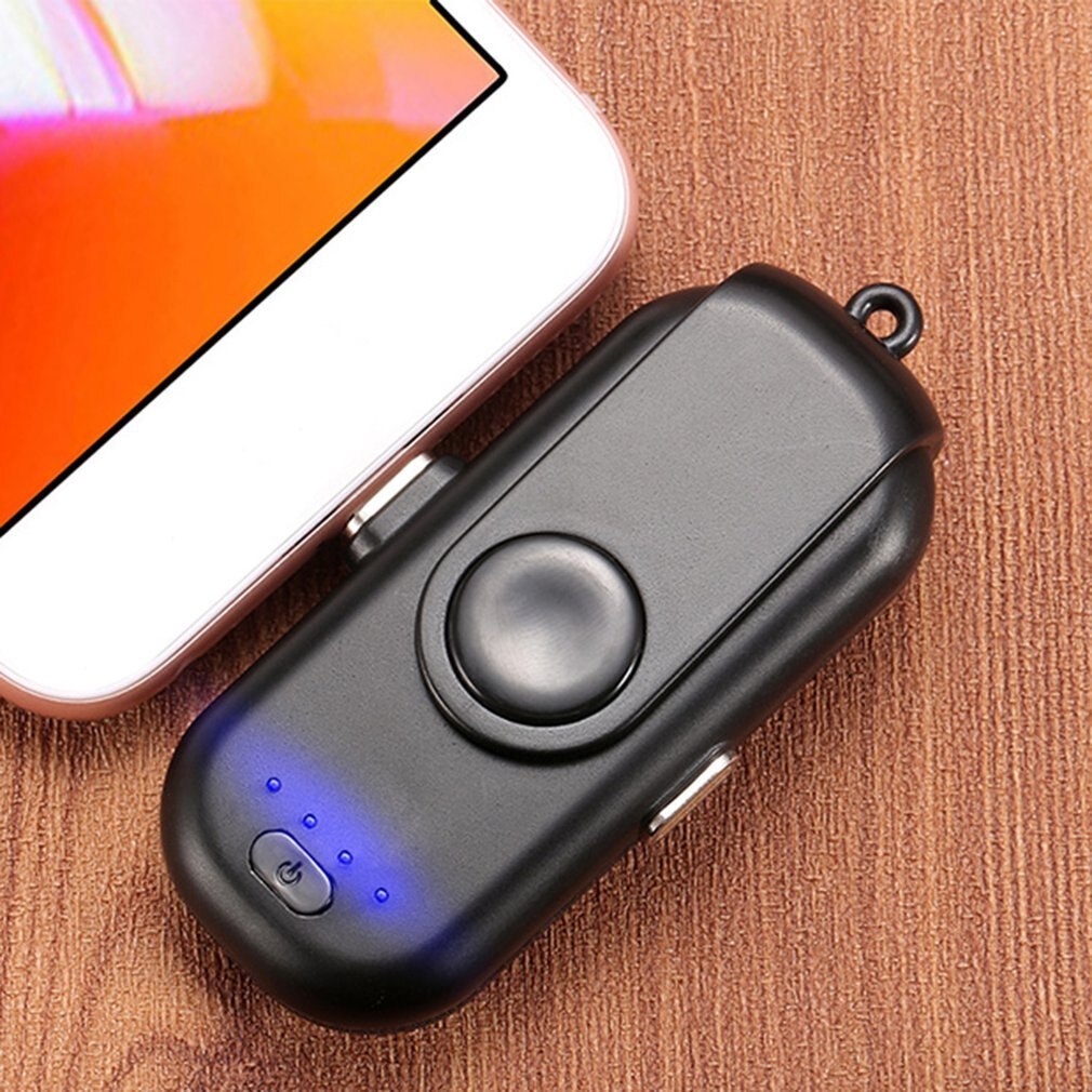 Magnetische Power Bank Mini Vinger Nood Mobiele Power Magnetische Draagbare Mobiele Snel Opladen Externe Batterij