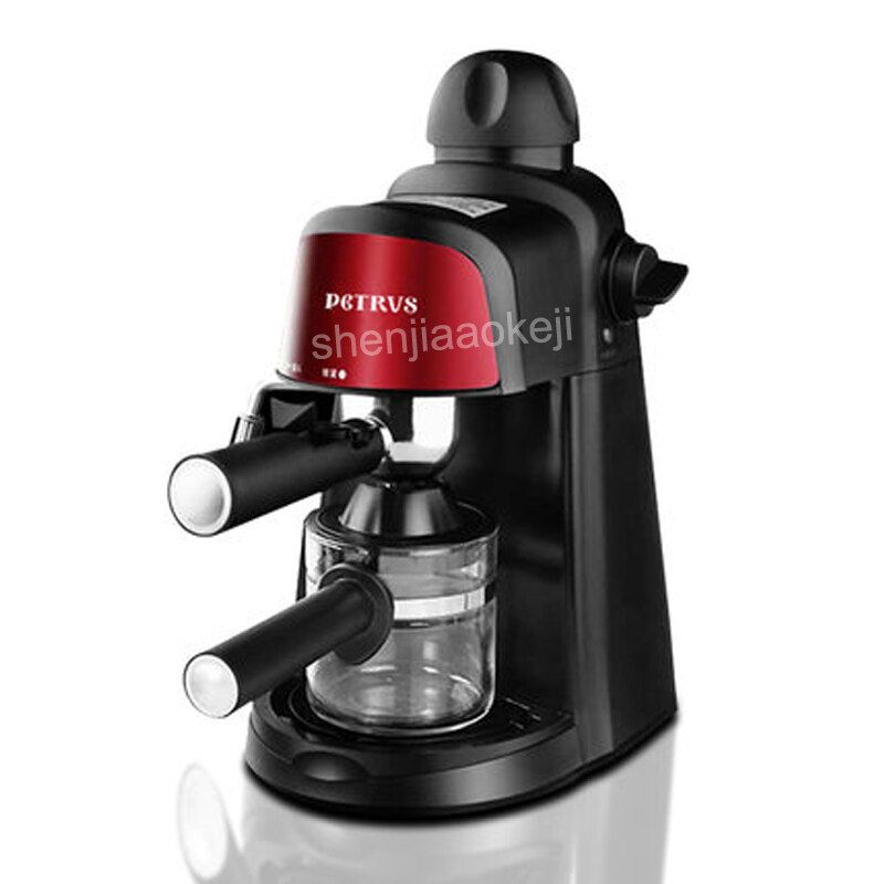 Cafetera semiautomática italiana Americana para el hogar, máquina de café a vapor a presión comercial PE3800, 220v, 800w, 1 unidad
