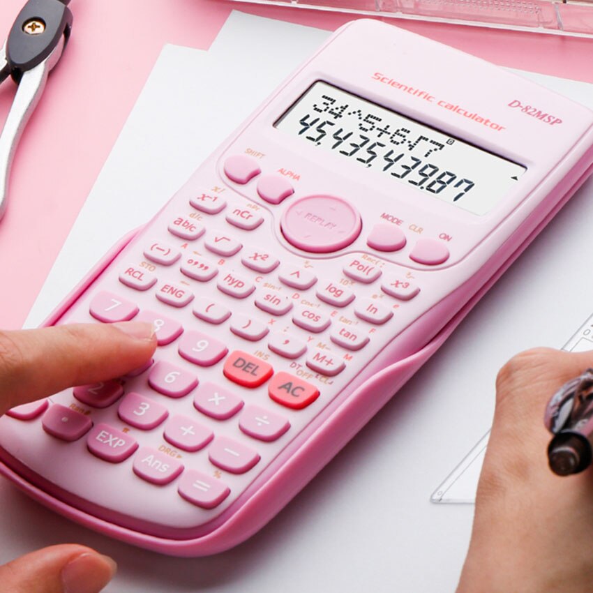 12 Digits Scientific Calculator 240 Functions Digital Battery Calculators Accounting Calculator School Office Stationery