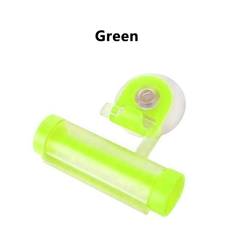 Plastic Durable Toothpaste Squeezer Bathroom Gadget Rolling Multipurpose Cartoon Heart Shape Useful Squeezers Bathroom Supplies: Green