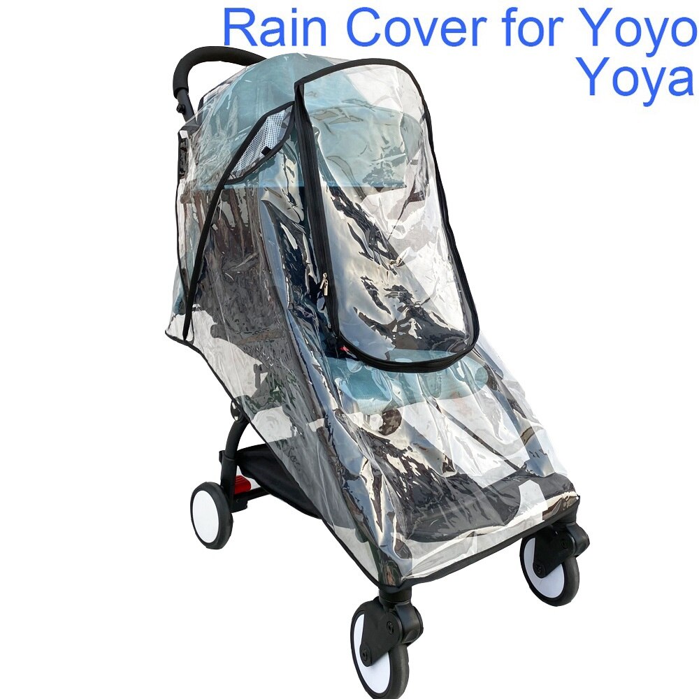 Safety EVA Baby Car Rincoat Baby Stroller Accessories Rain Cover Waterproof Cover for Babyzen Yoyo Yoya Babytime Babysing