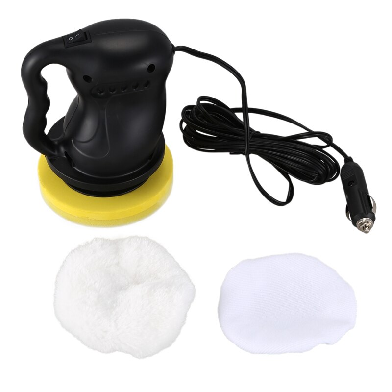 12V 40W Electric Car Machine Polishing and Buffing Waxing ABS Waxer/Polisher: Default Title