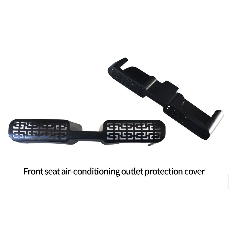 1 par de cubiertas de rejillas de ventilación para el aire acondicionado del coche, Protector de ventilación para el suelo del calentador de CA para Geely Atlas Proton X7