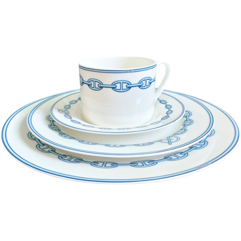 European Ceramic Western Dinner Plate Set Of 4 Pieces 10Inch Steak Plate Coffee Set Salad Tray Dinnerware Full Set Simple