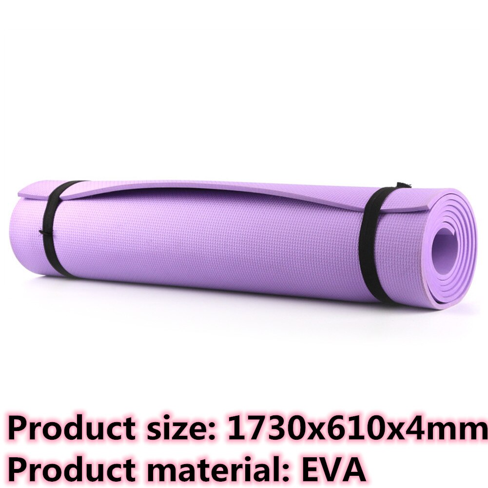 EVA/NBR Yoga Mat Beginner Environmental Fitness Gymnastics Non-Slip Sport Gym Soft Pilates Mats for Exercise, Yoga, and Pilates: 2
