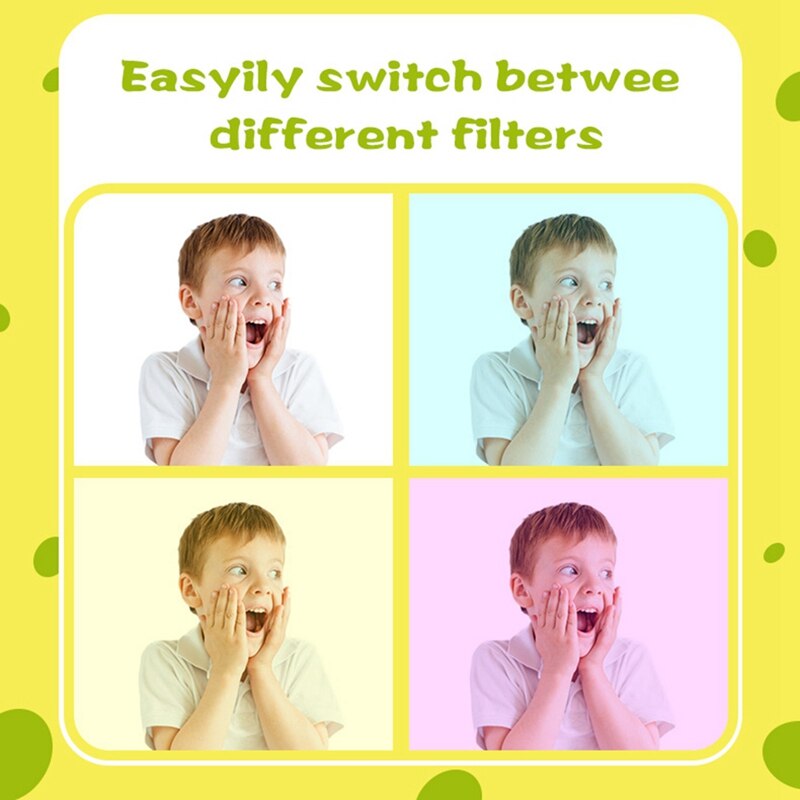 2 pollici di Schermo IPS 720P 5 Milioni di pixel Presa della Foto di Registrazione video per Bambini Sveglio Del Fumetto Della Macchina Fotografica