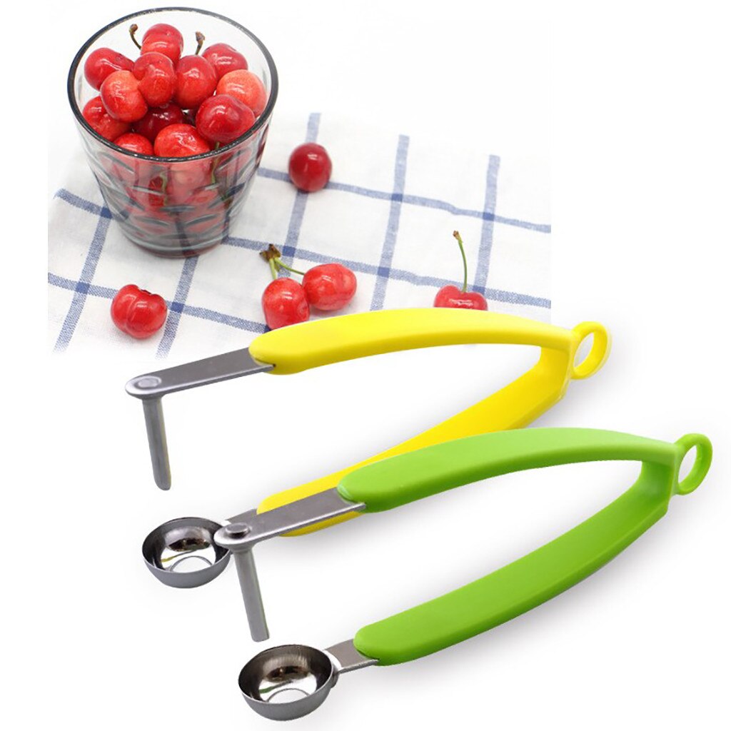 Cherry Fruit Kitchen Olive Core Remove Pit Tool Seed Gadget Stoner Corer Pitter Remover Keep Complete Kitchen Gadgets #M0