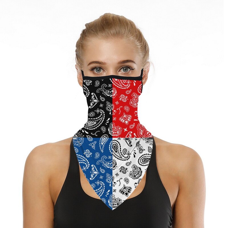 Printing Style Outdoor Scarf Mask Variety Turban Magic Scarves Face Mesh Headband Skull Neck Bandanas Men Women braga cuello: 1