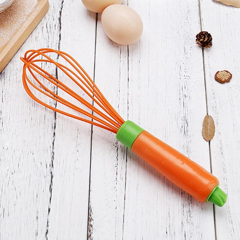 Trzepaczka kuchenna robić mieszania żaroodporna trzepaczka balonowa silikonowa trzepaczka kuchenna robić jajek uchwyt trzepaczka mikser robić nieprzywierającego naczyń kuchennych
