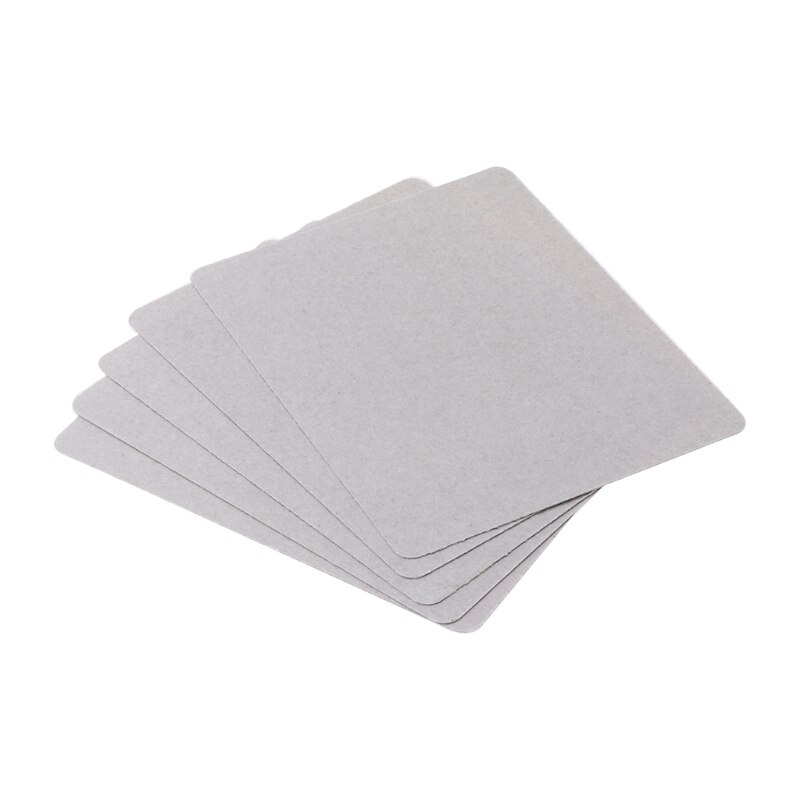 5Pcs Mica Plate Sheets Microwave Oven Replace Part 120x150mm Universal For Midea