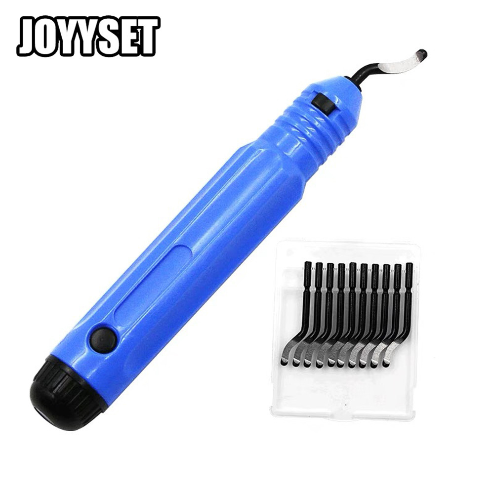 3D Printer Deburring Tools Trimming Knife Scraper Burr Wood Plastic Edge Cutter Spatula PLA ABS PETG Filament Model Pruning Kit: Blue